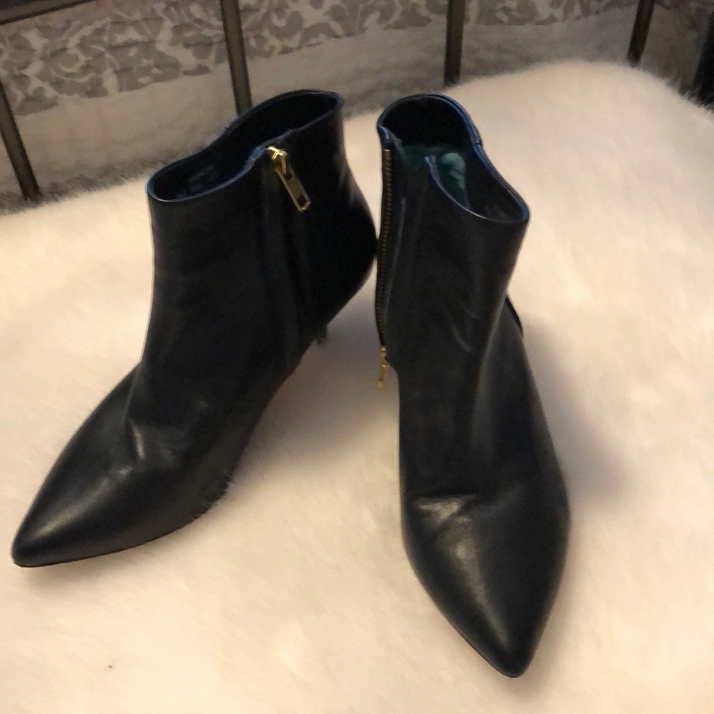 Boden black booties